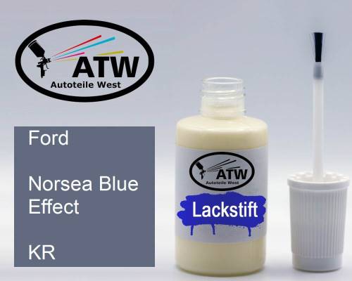 Ford, Norsea Blue Effect, KR: 20ml Lackstift, von ATW Autoteile West.